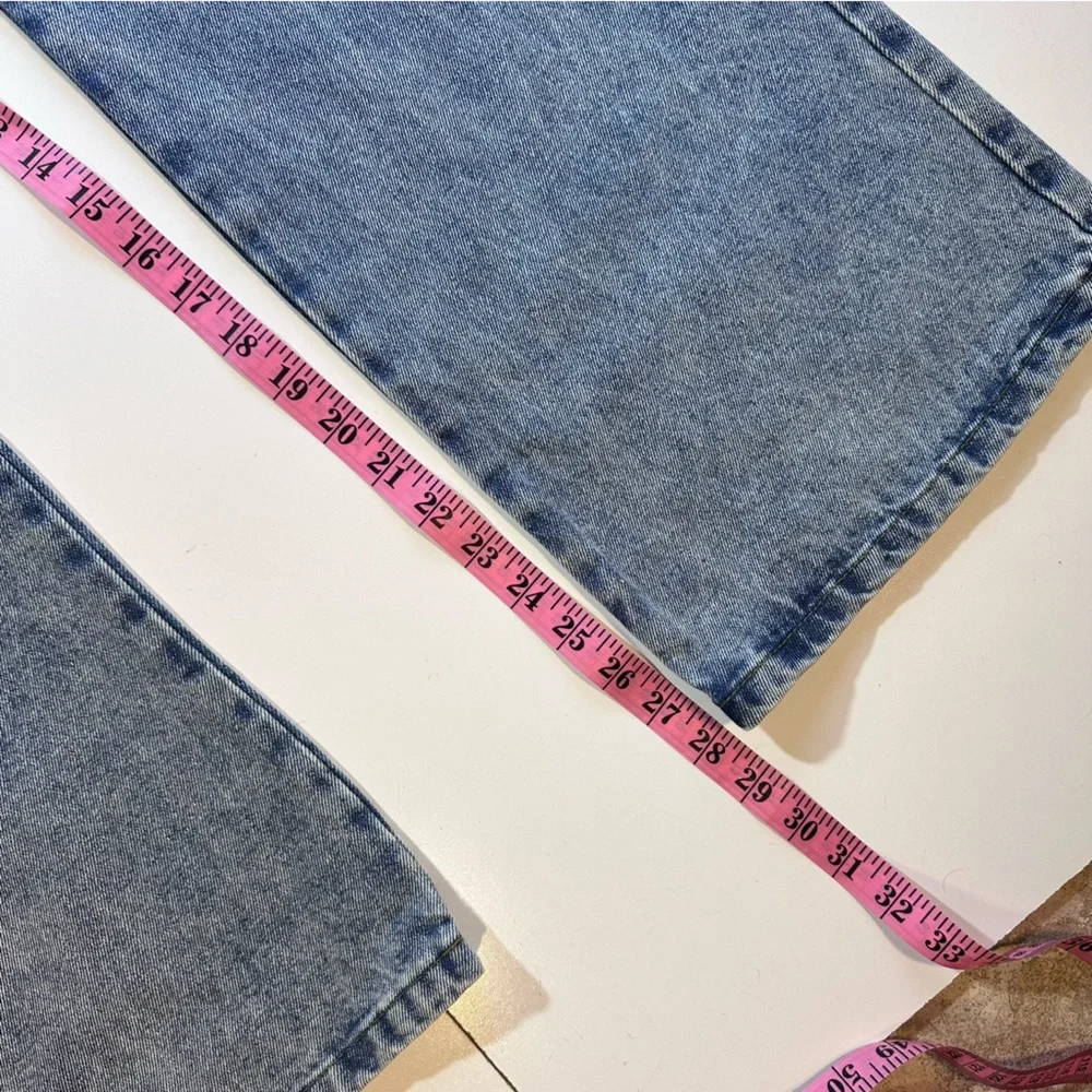 Clearance‼️Miss‎ Lola Et Clet Acid Wash MultiPocket Cotton Women’s Jeans NWT L
